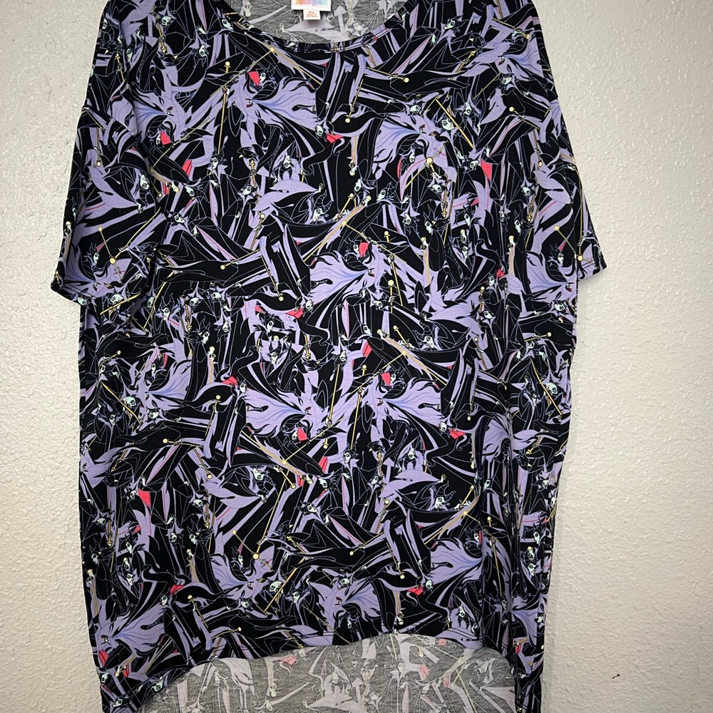 LuLaRoe Multicolor Abstract Top